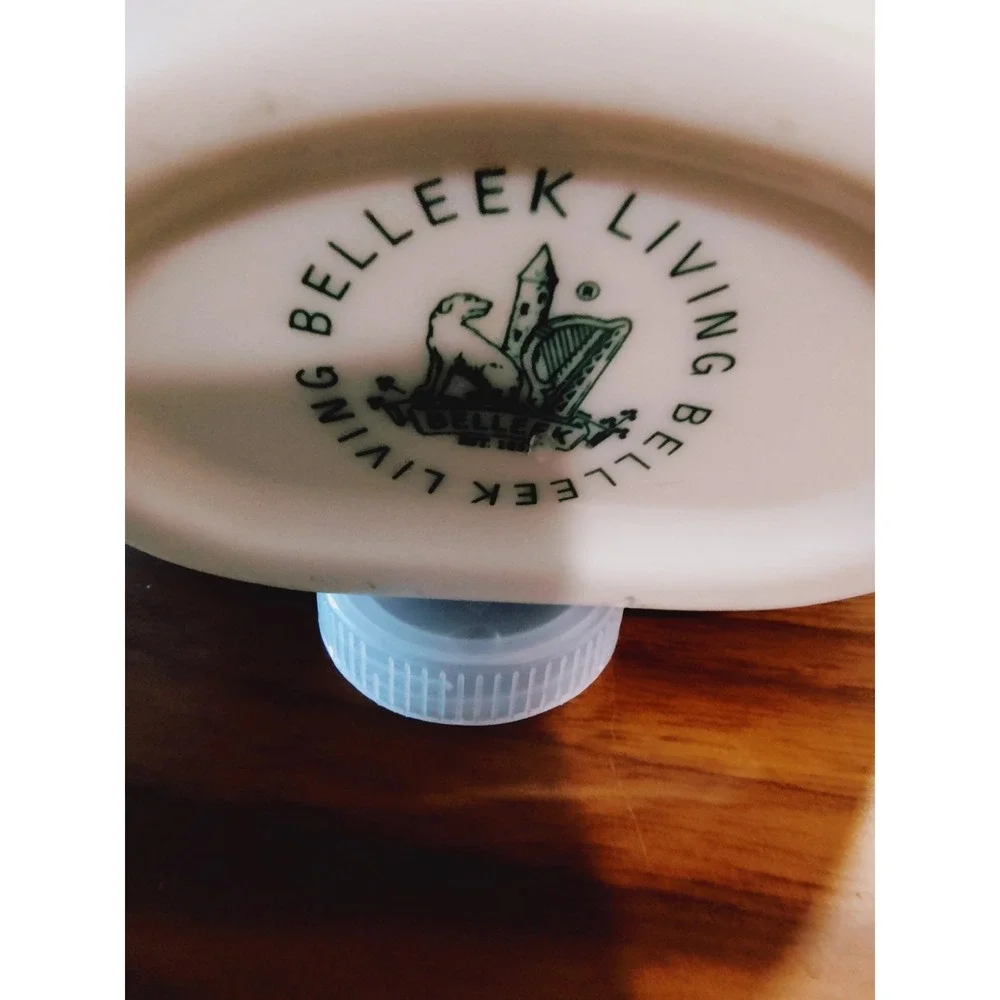 Belleek Living Collection Ivory‎ Fine Porcelain Clock - 5.5 Face